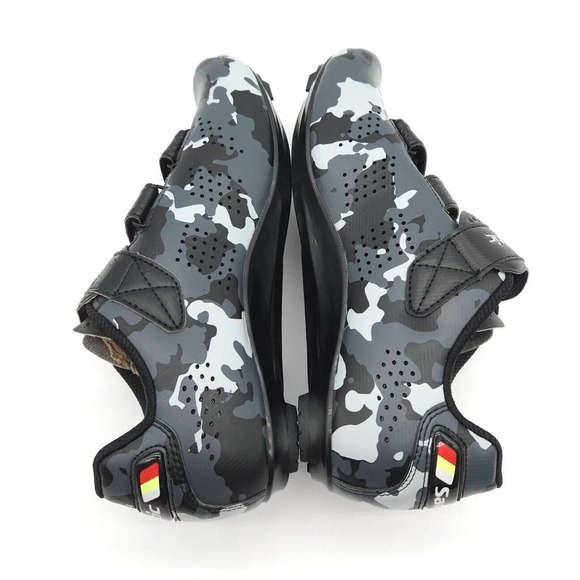 Ultro Santic Camo Ash Cycling (Mens Size 8 US 41 EU) Adjustable Stap Riding Shoe - Picture 5 of 8